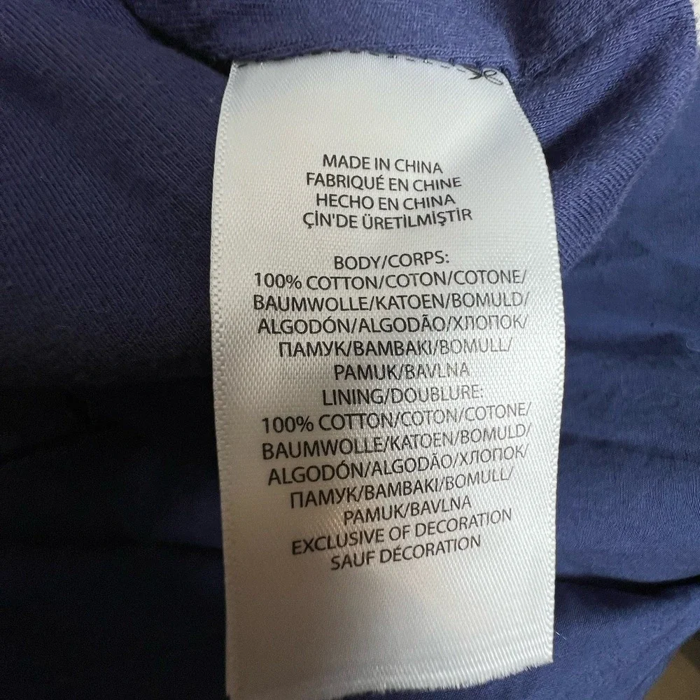Polo Ralph Lauren Boys XL‎ (18-20) Solid Blue Cotton Jogger Pants Drawstring